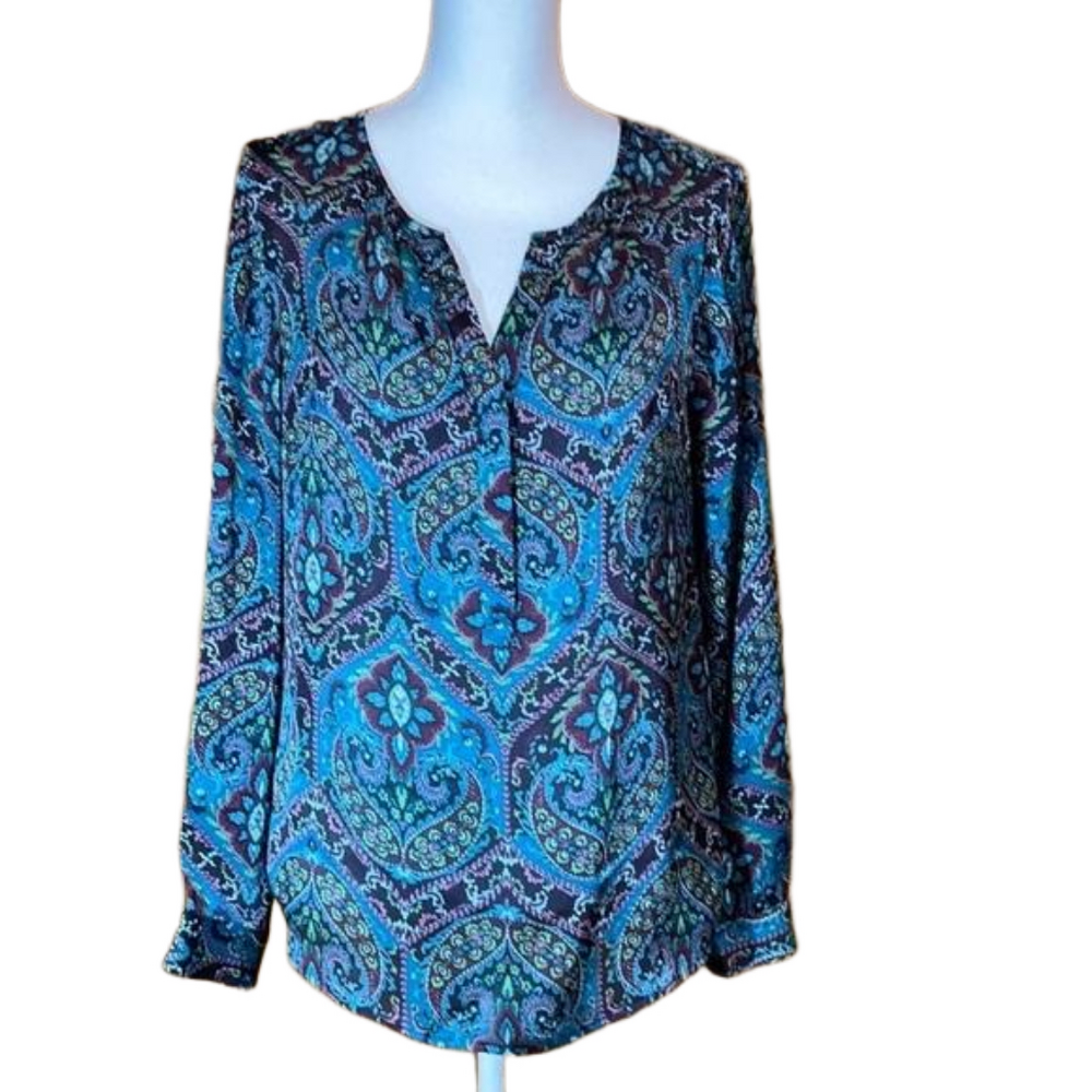 Talbots Paisley Print Tunic - EUC